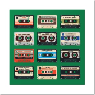 80s Cassette Tape Posters and Art